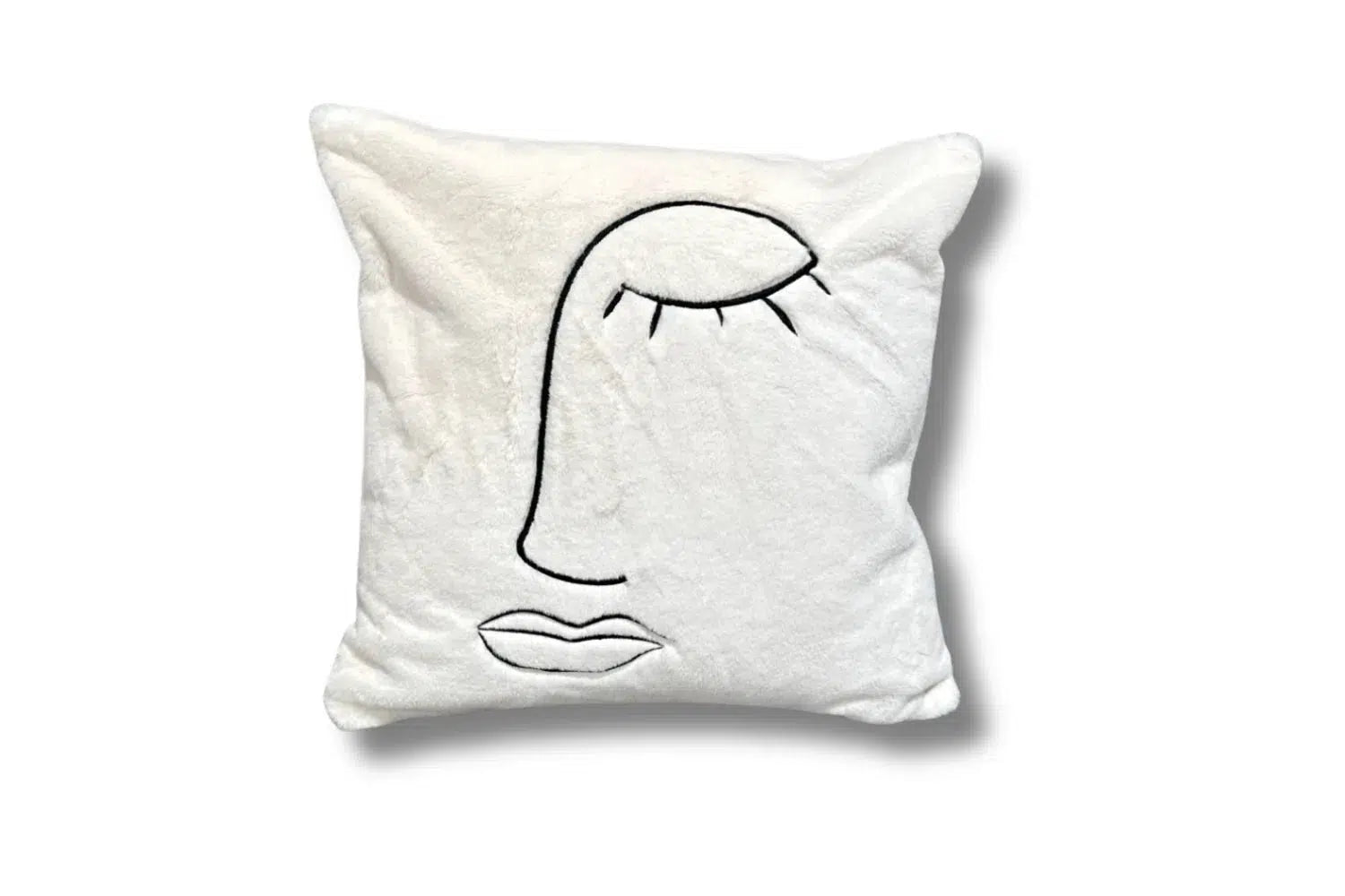 Cushion Picasso - White-Adore Home Living