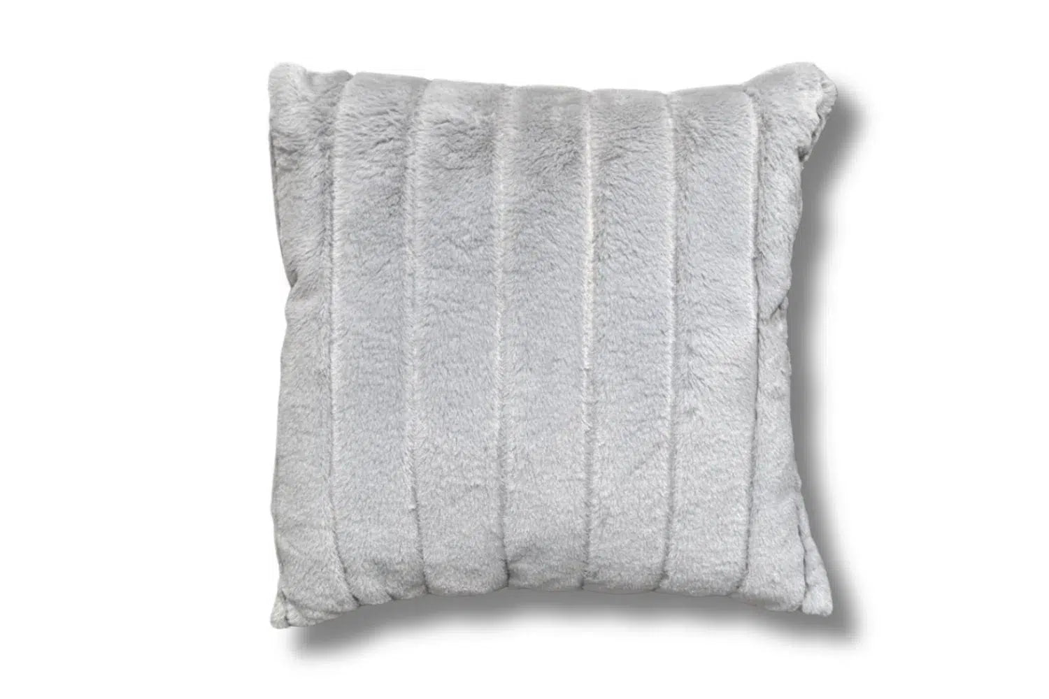Flannel Cushion - Grey-Adore Home Living