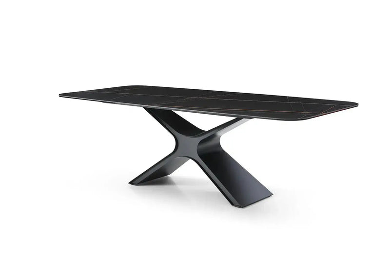 Henderson Ceramic Top Dining Table-Adore Home Living