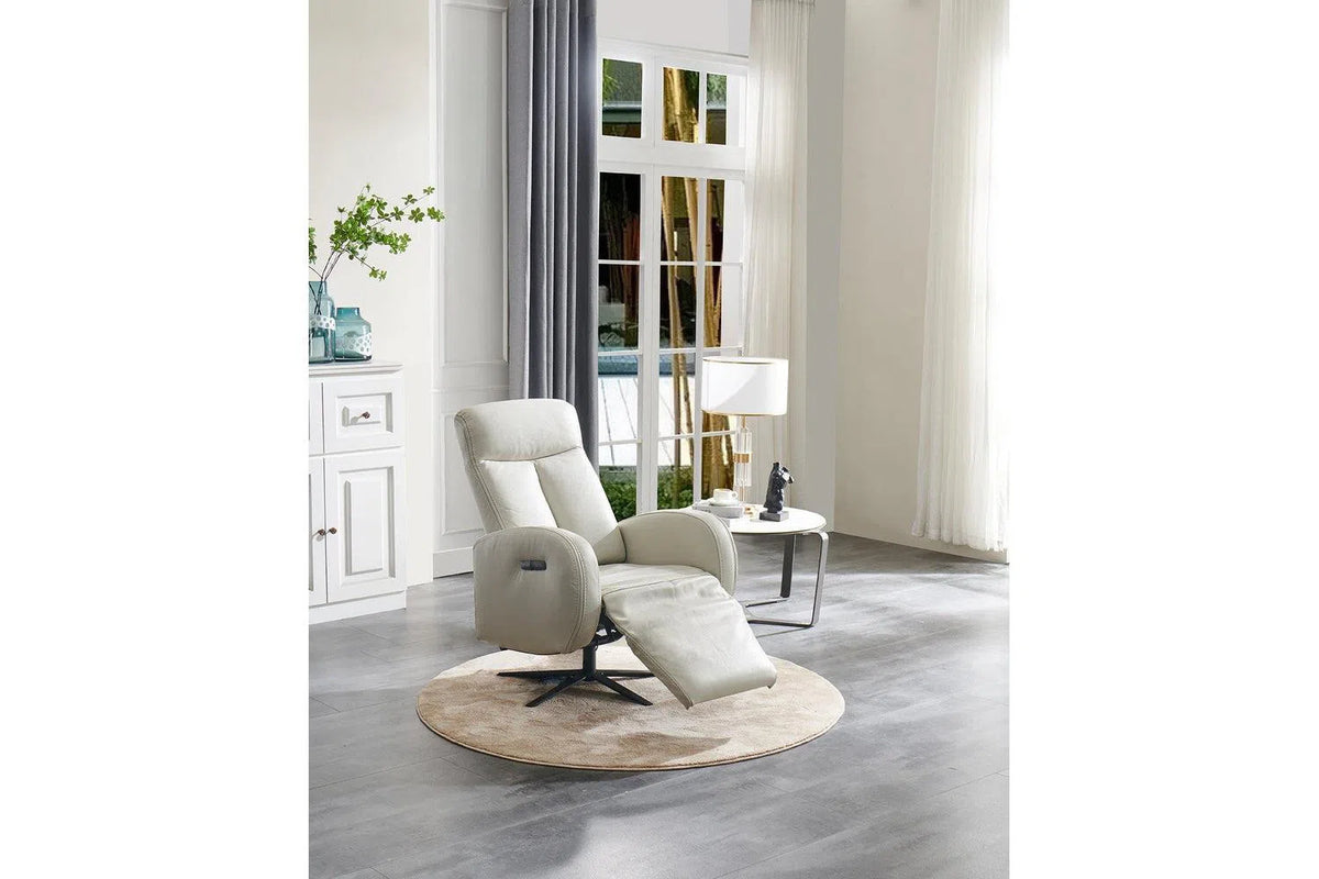 Holland Leather Recliner Chair-Adore Home Living