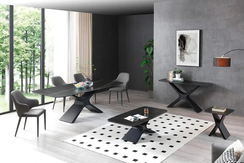 New Henderson Ceramic Top Console Table-Adore Home Living
