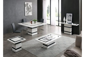 Tahana Marble Square Dining Table-Adore Home Living