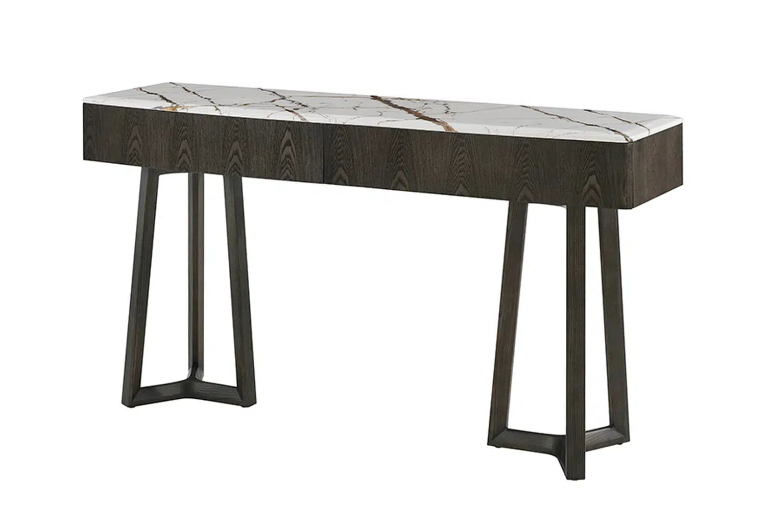 Zeta Marble Console Table-Adore Home Living