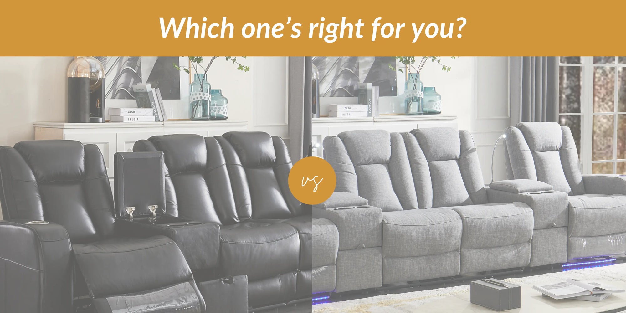 Leather vs Fabric Recliner Lounge: Pros and Cons - Adore Home Living