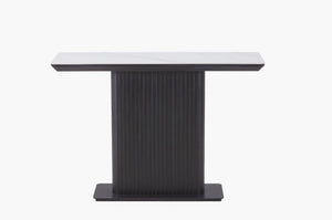 Asura Ceramic Top Console Table - White