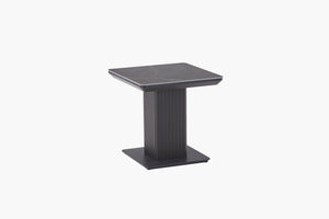 Asura Ceramic Top Lamp Table - Black