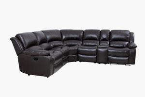 Reynolds Full Leather Corner Lounge - Hot Deal