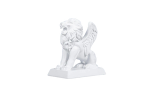 Lion on Stand Black/White