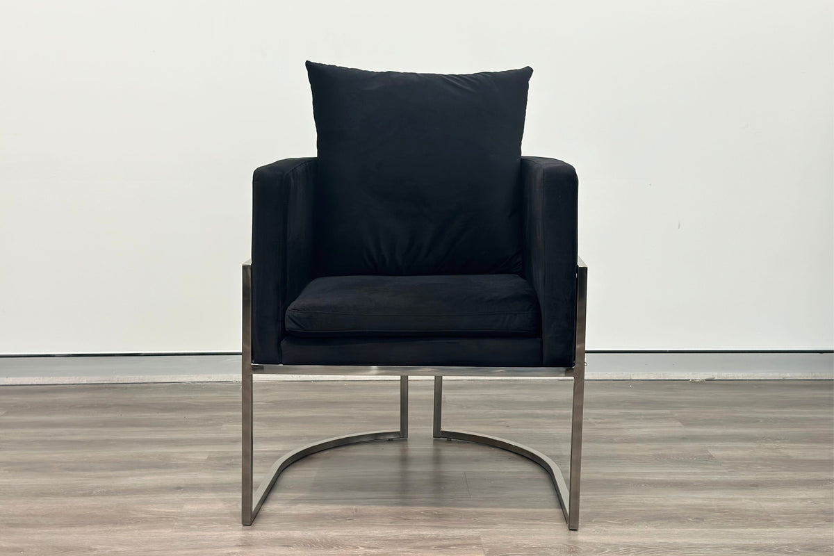 Courtney Accent Chair BLACK