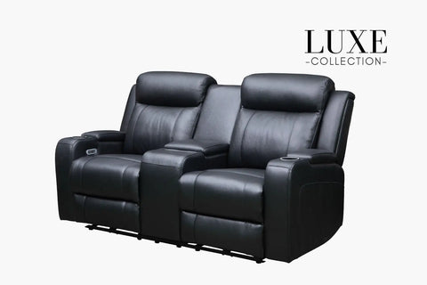 Palermo Electric 2 Seater Recliner - Adore Home Living - Da Vinci Collection - 2seater, bd2024, blknov2024, DAVINCI, Home Theatre, Leather Sofa, luxecollection, Palermo, sale, springsale2024