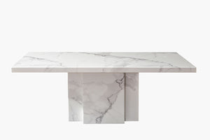 Albert Marble Dining Table - SPACE GREY