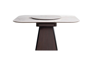 Alina Gloss Sintered Stone Extension Dining Table