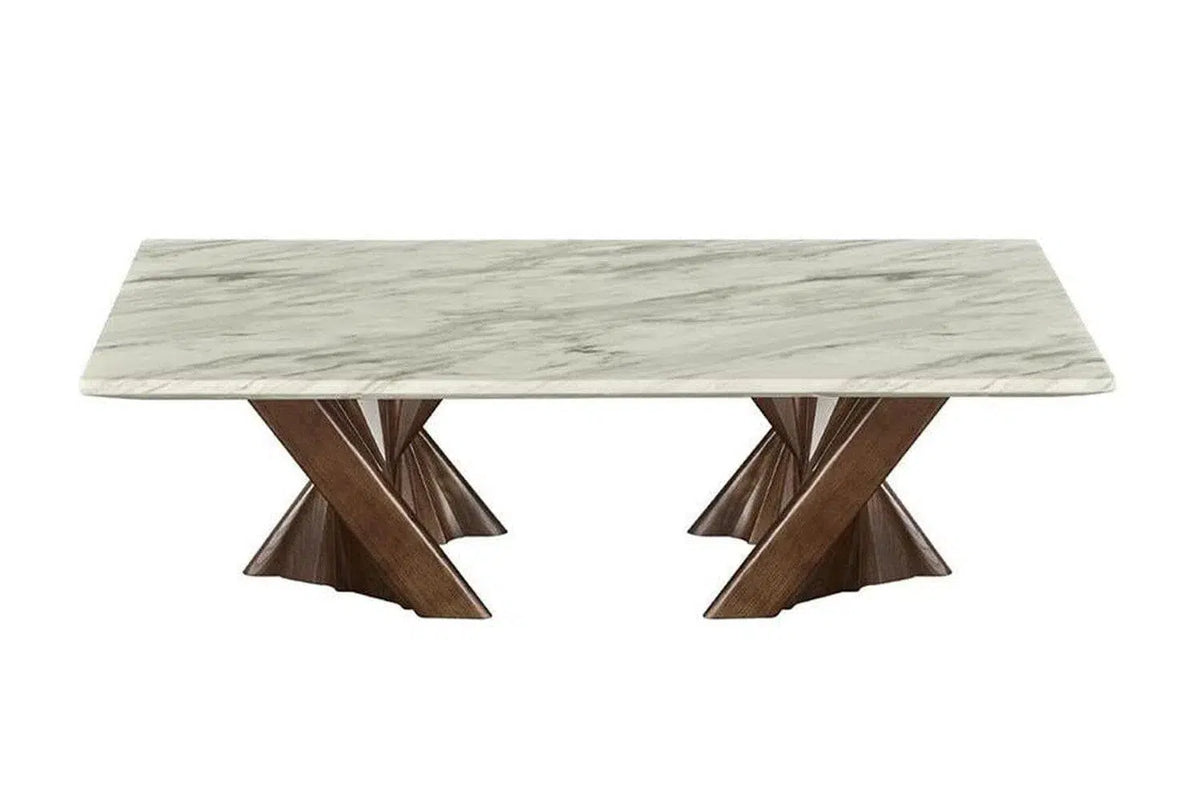 Alpha Marble Coffee Table-Adore Home Living