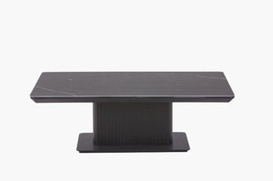 Asura Ceramic black coffee table front