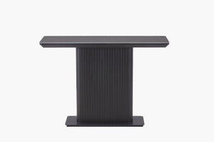 Asura Ceramic black console table front