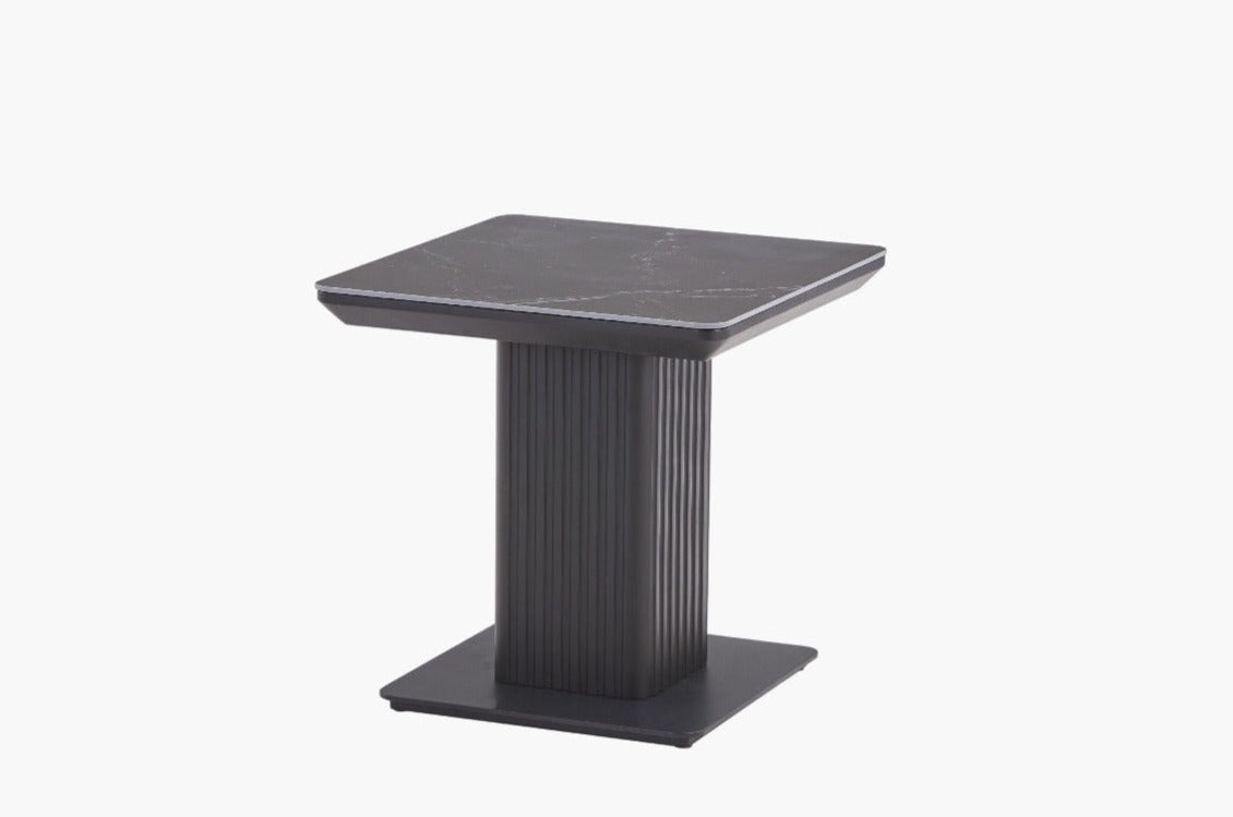 Asura Ceramic black lamp table