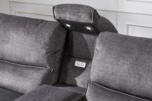 Aurora fabric Corner recliner Lounge