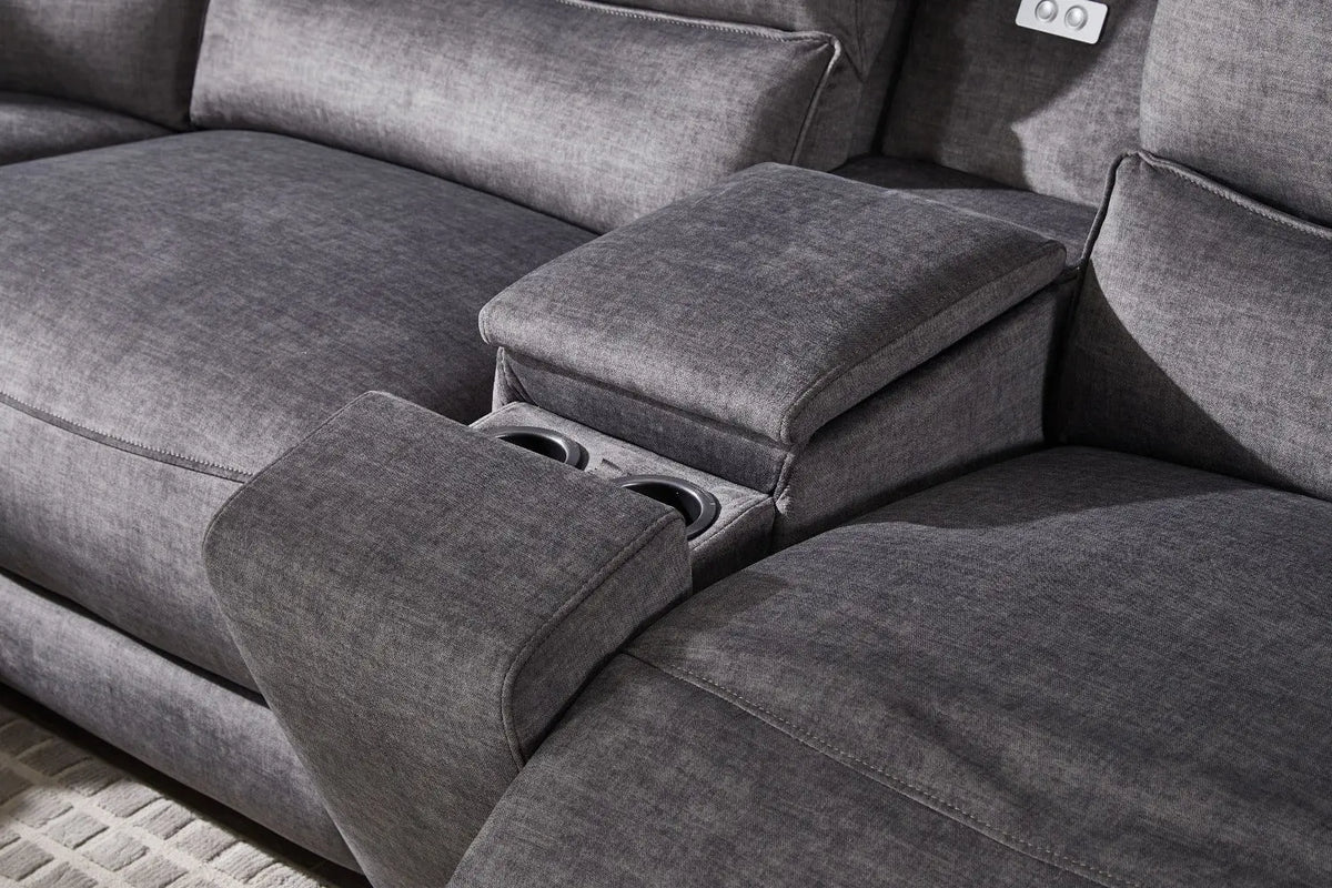 Aurora fabric Corner recliner Lounge