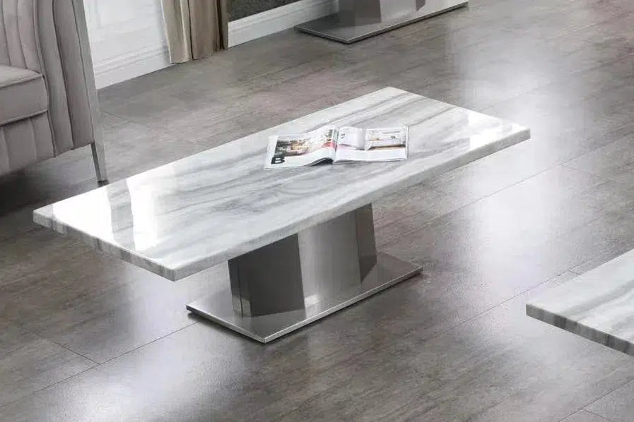 Barrett Marble Coffee Table-Adore Home Living