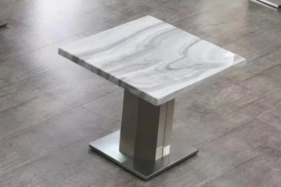 Barrett Marble Lamp Table-Adore Home Living