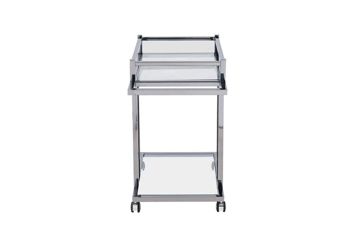 Beckett Bar Cart - Gunmetal Black