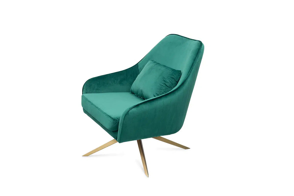 Bella Swivel Lounge Chair-Adore Home Living