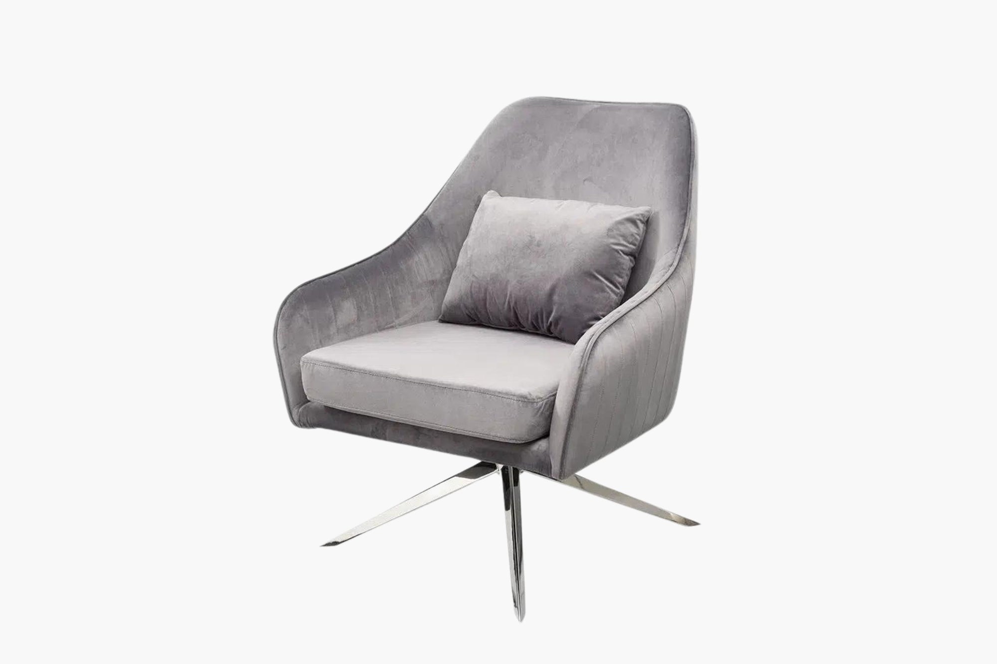 Bella Swivel Accent Chair grey