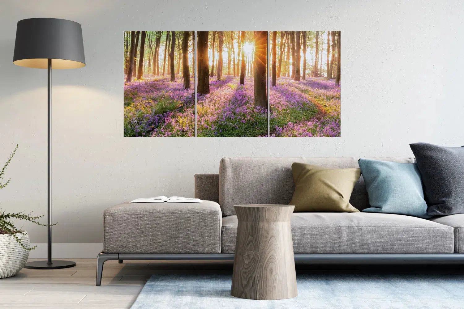Blue Bell Forest in Spring - Clearance-Adore Home Living