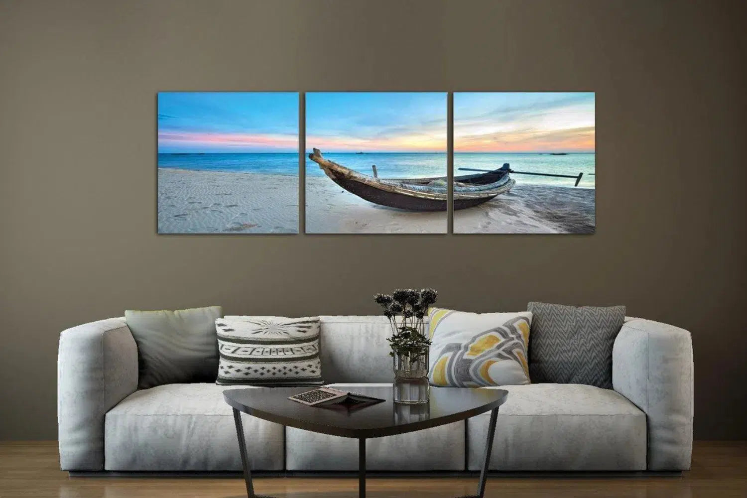 Boat on the Beach- Order Only-Adore Home Living