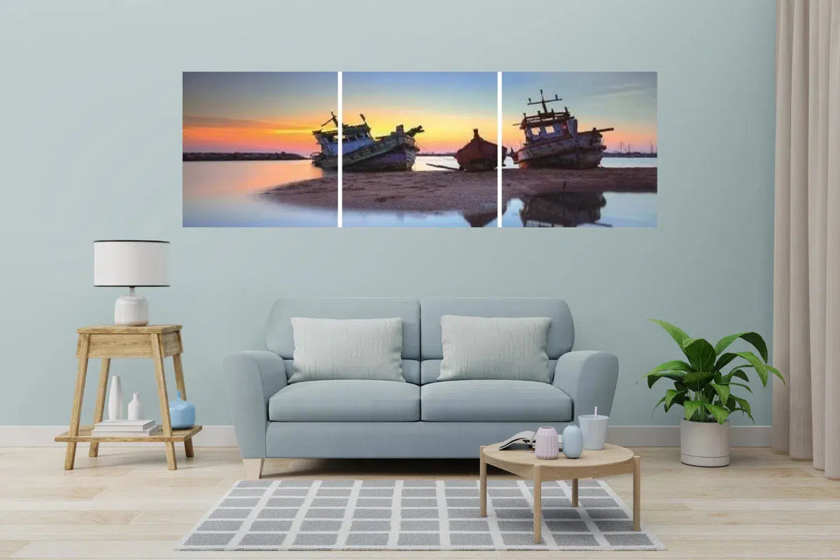 Boats on the Beach - Order Only-Adore Home Living