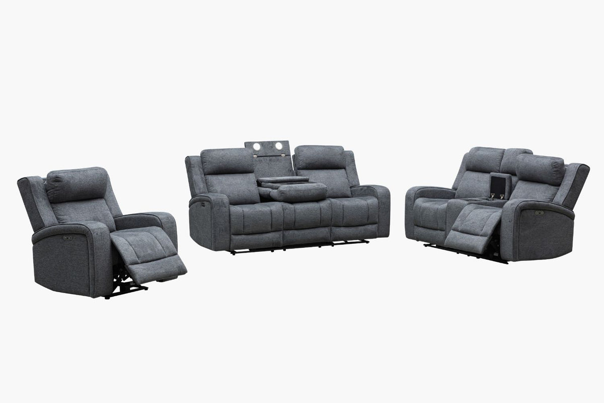 Calder Electric Recliner Lounge Suite