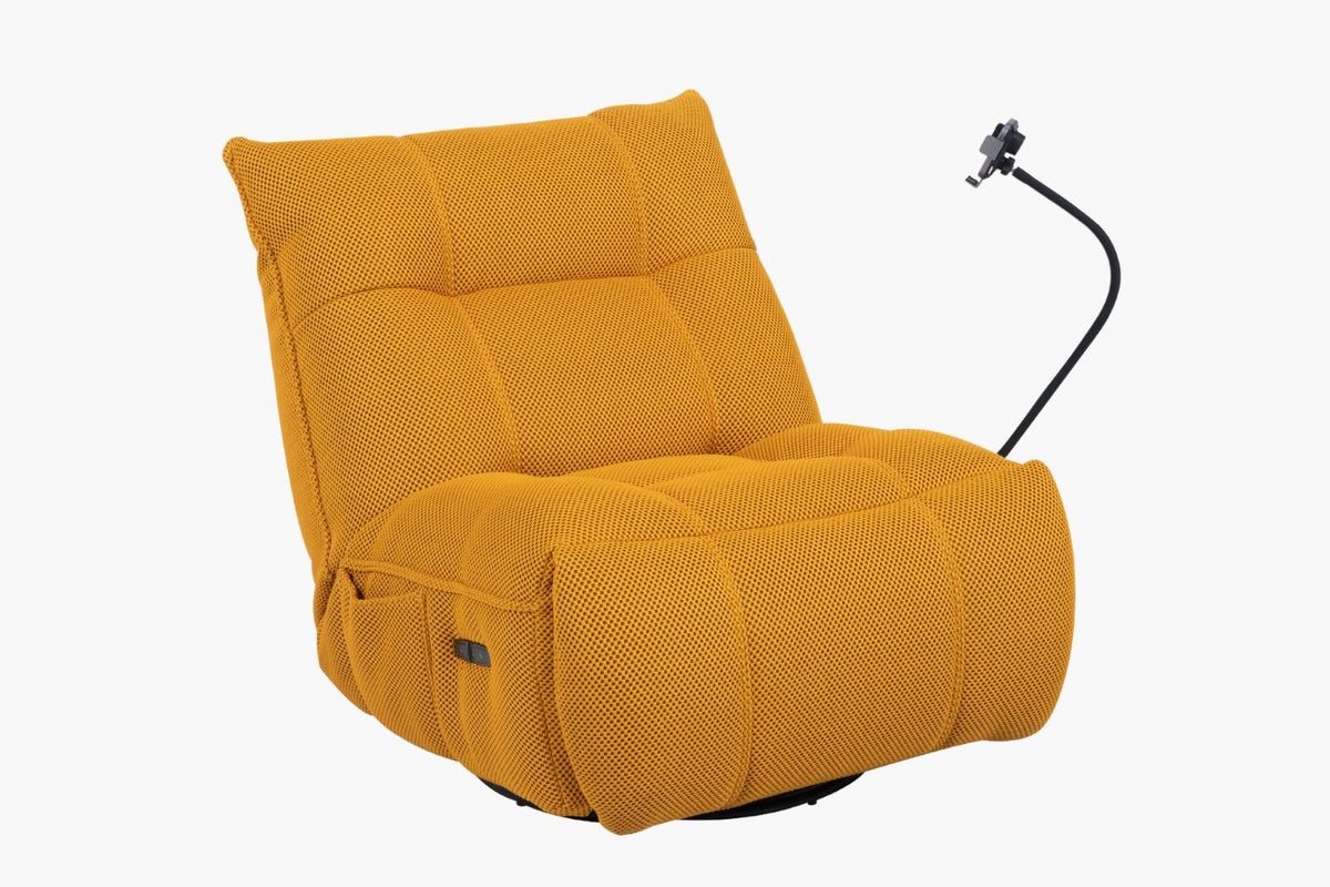 Caterpillar X Electric Recliner Chair - Yellow