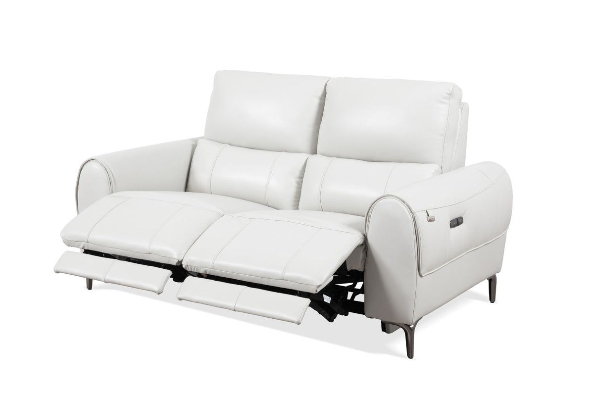 Callum Full Leather 2 Seater Electric Recliner