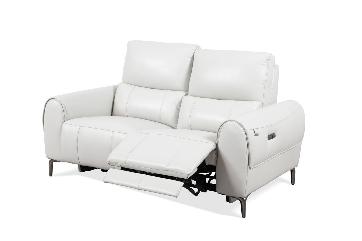 Callum Full Leather 2 Seater Electric Recliner