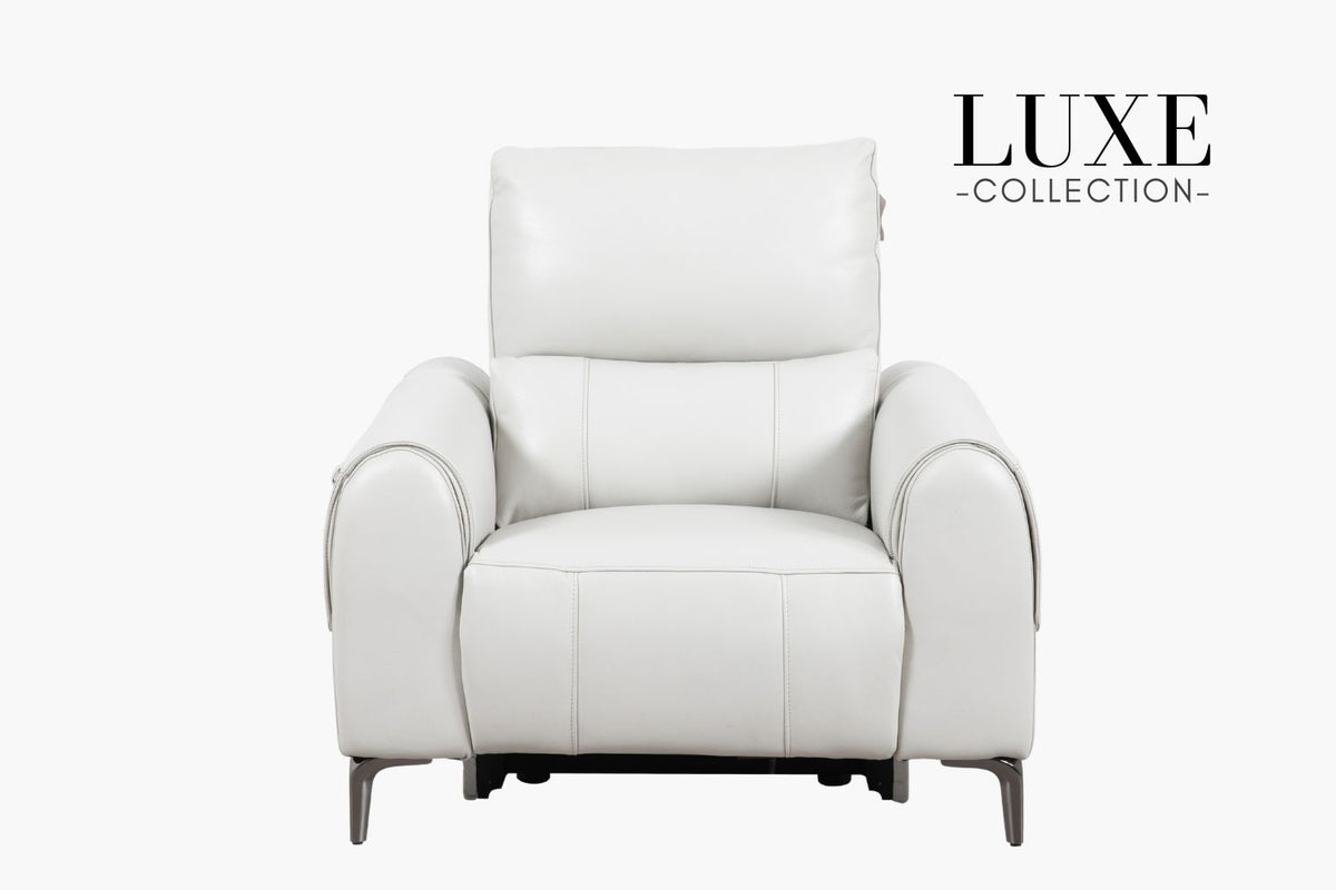 Callum Full Leather Recliner Armchair