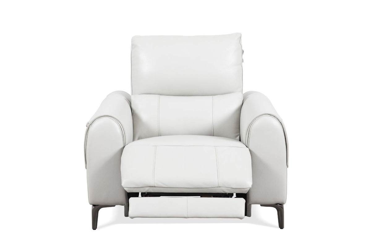 Callum Full Leather Recliner Armchair