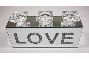 Candle Holder (Love/Family/Home)-Adore Home Living