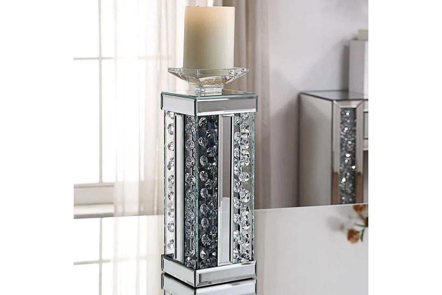 Candle Holder Square-Adore Home Living