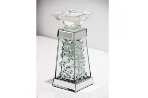 Candle Holder - Adore Home Living - Mirrored & Crystal Decor - 