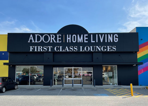 Adore Home Living Cannington showroom shopfront on Albany Highway