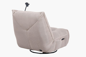 Caterpillar X Electric Recliner Chair - Cream