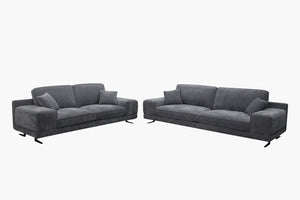 Curran Fabric 3-Seater Sofa