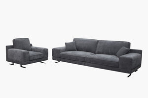 Curran Fabric 3-Seater Sofa