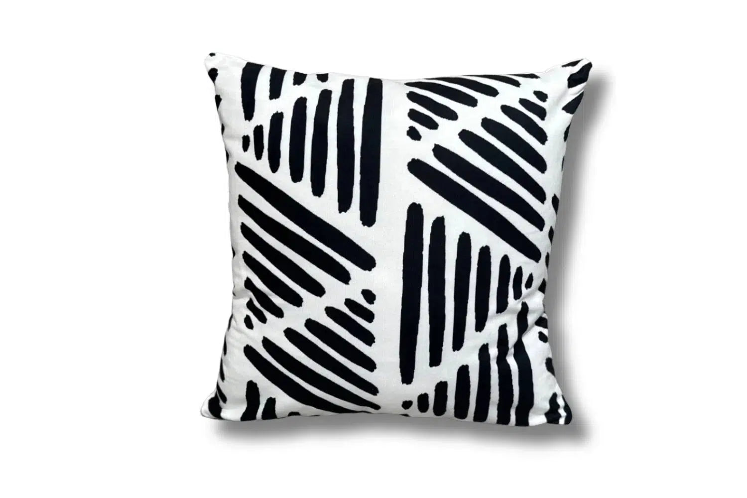 Cushion 2206-7- Black & White-Adore Home Living