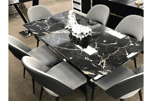Dennis Marble Dining Table-Adore Home Living