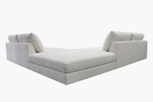 Dressel 4 Seater Sofa with Ottoman