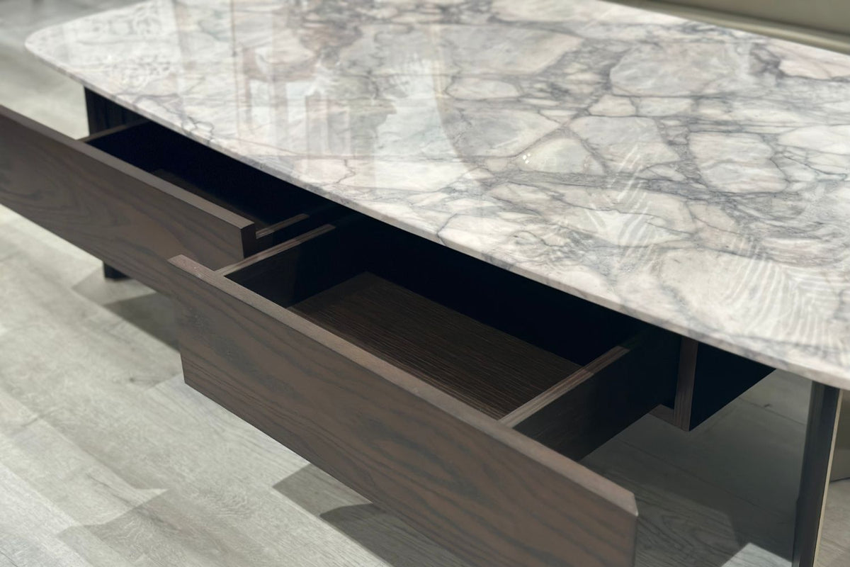 Edison Marble Top Coffee Table 