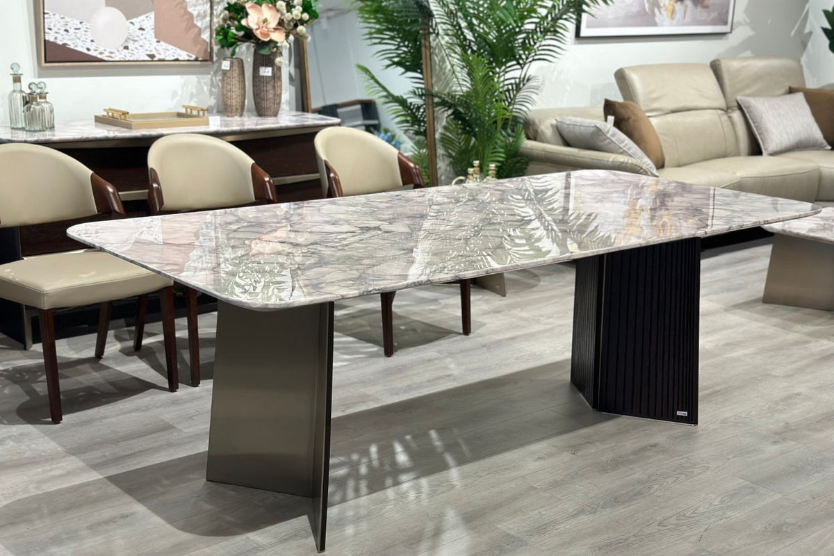 Edison Marble Top Dining Table