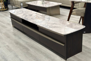 Edison Marble Top TV Unit