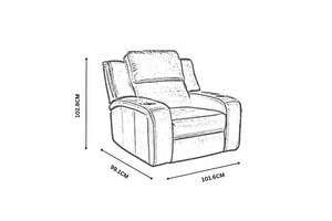 Edwards Electric Recliner Armchair